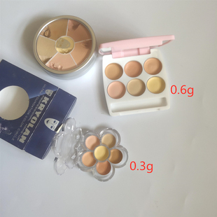 德国面具KRYOLAN歌剧魅影六色修容遮瑕膏粉底膏正装色号1-6现货