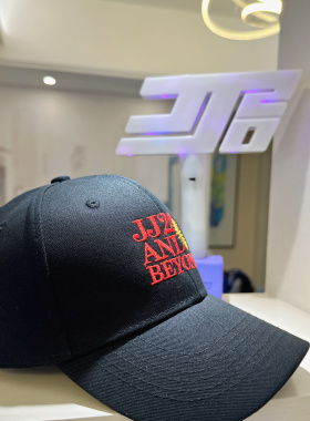 林俊杰JJ20&Beyong演唱会Sunshine同款周边黑色应援帽graphicap