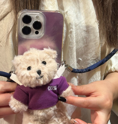 林俊杰JJ20演唱会周边同款Bear来爱唯林布莱克娃娃迷你熊胖宝公仔