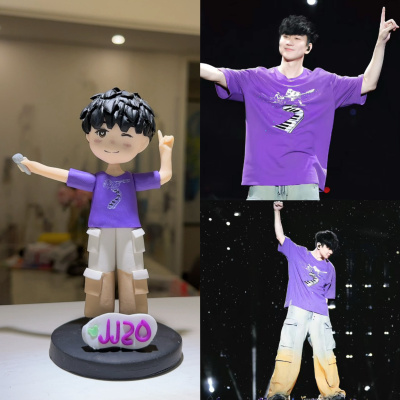 林俊杰jj20演唱会周边同款潮玩盲盒手办娃娃车载摆件模型公仔玩偶