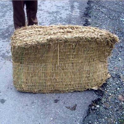 防汛草包 稻草 稻草袋子防洪袋 防滑草垫子 农用草袋 稻草编织袋