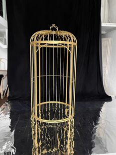 包邮装饰鸟笼铁艺鸟笼大型特大号婚庆拍照摆设超大鸟笼休闲户外装