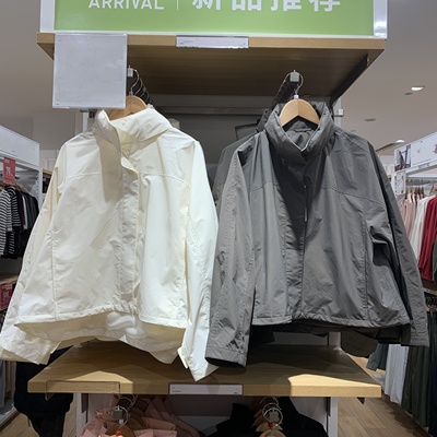 防风立领茄克短款外套K474894