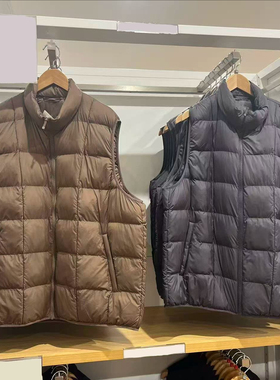 男装女装情侣款空气棉服背心/便携式马甲保暖外套2025新款483632