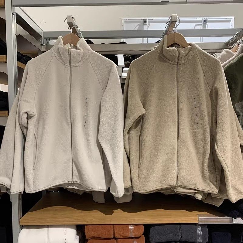 日系男装女装秋冬摇粒绒拉链茄克长袖立领保暖夹克卫衣外套469955,男装,夹克,淘宝优惠券,粉丝福利购,淘宝优惠卷