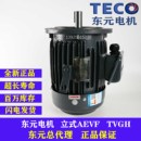 电机2.2 5.5 TECO台湾东元 3.7KW TVGH刹车制动马达 7.5KW立式 AEVF