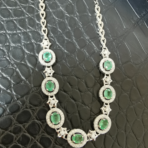 【luna与胖弟】 JN1119-32 祖母绿手链