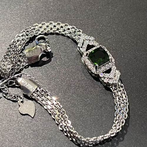 【luna与胖弟】 JN-CBGF7-91透辉石手链