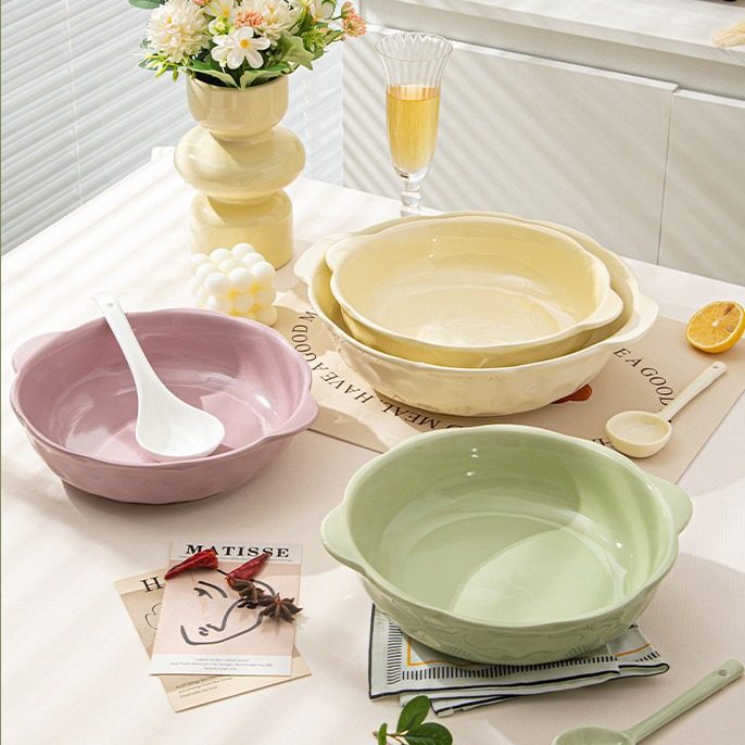 家用双耳汤碗酸菜鱼大盆碗商用水煮鱼毛血旺专用陶瓷大号汤盆,餐饮具,碗,淘宝优惠券,粉丝福利购,淘宝优惠卷