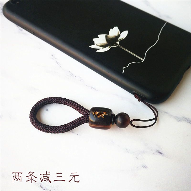 定制中国风短款男女手机挂绳