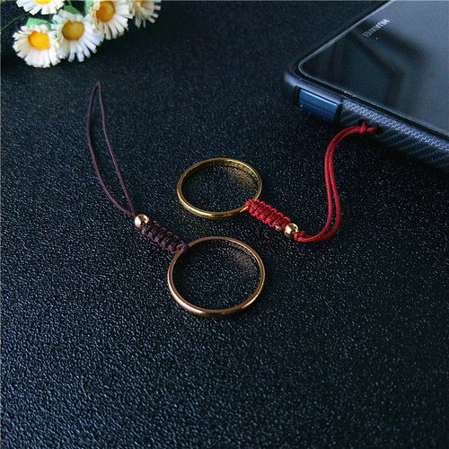 个性创意可爱吊坠女款手机挂绳