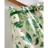 法国尾货捡漏女装 奢侈品牌折扣原单撤柜高腰碎花伞裙a字半身裙女