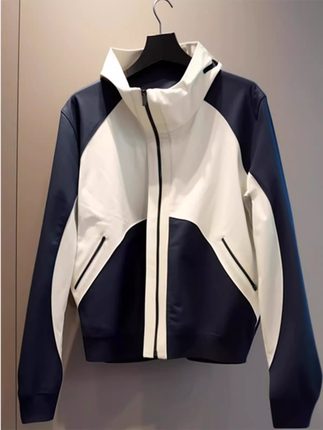 清仓捡漏外套女款春秋2025新款高级感超好看休闲撞色冲锋衣外套女