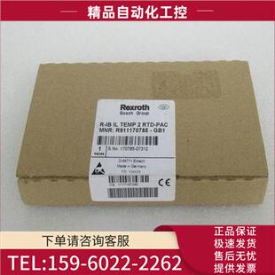 力士乐REXROTH模块R RTD 议价 R911170785 TEMP PAC
