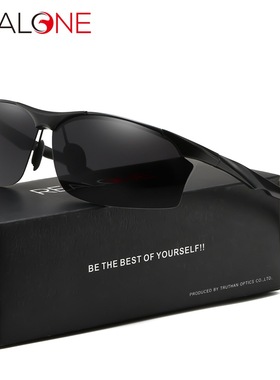 REALONE男士铝镁运动偏光太阳镜