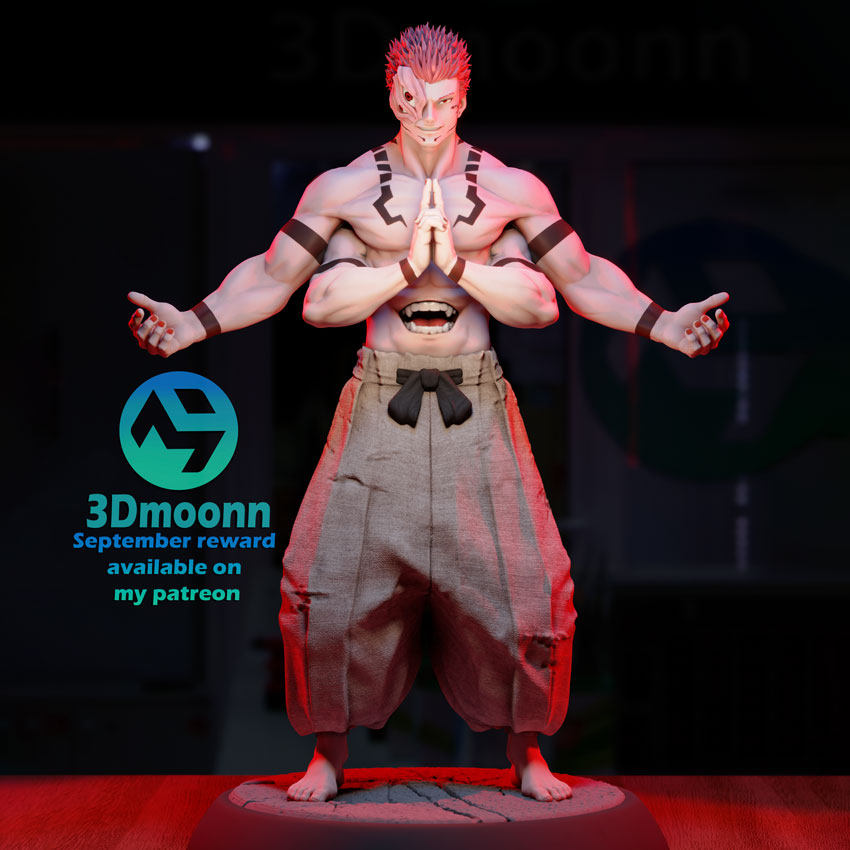 Sukuna 3D Model | Direct from China | Taobao Price - Main product image from Taobao