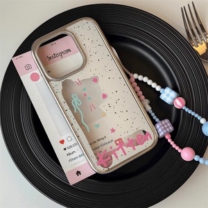 慵懒猫咪适用三星s24ultra手机壳s21+/s23fe高级s22pro可爱a10透明a13银框a24手链a31防摔a52s卡通a55/a73