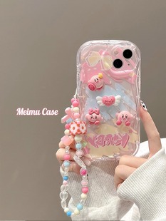 a54网红女款 a31新款 a52s链条a72全包手机套 硅胶a30s 可爱星之卡比适用三星s23ultra手机壳s21fe日系卡通s22