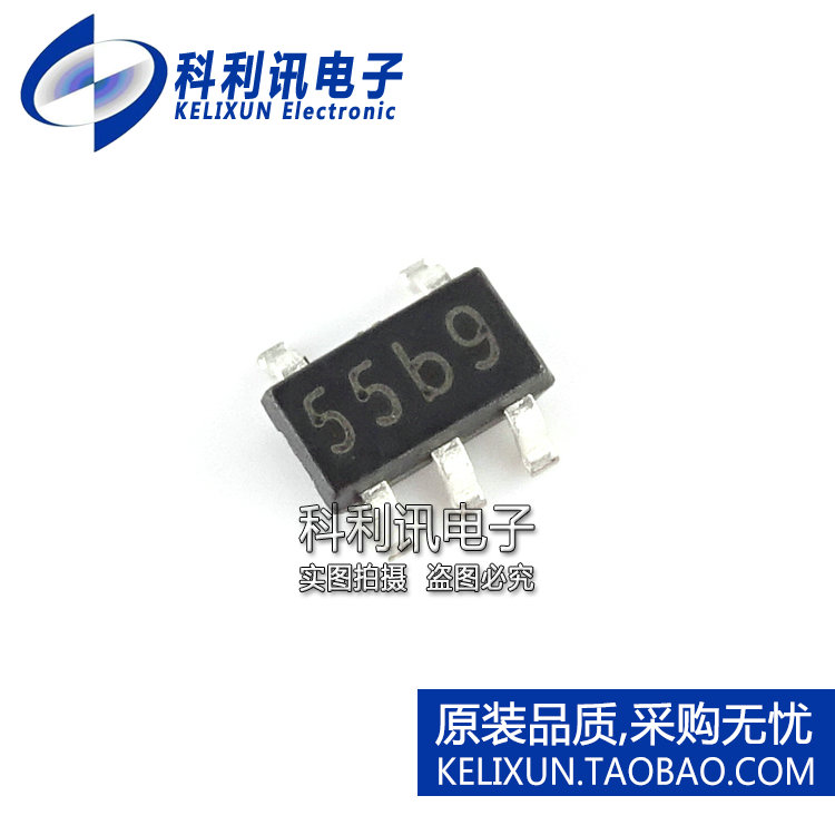 全新 TP4055 丝印55B9 4.2V 500MA锂电池充电管理IC SOT23-5 原装