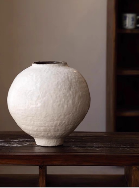 景德镇手工花盆花器家居茶室简约高档摆件Y15010B2