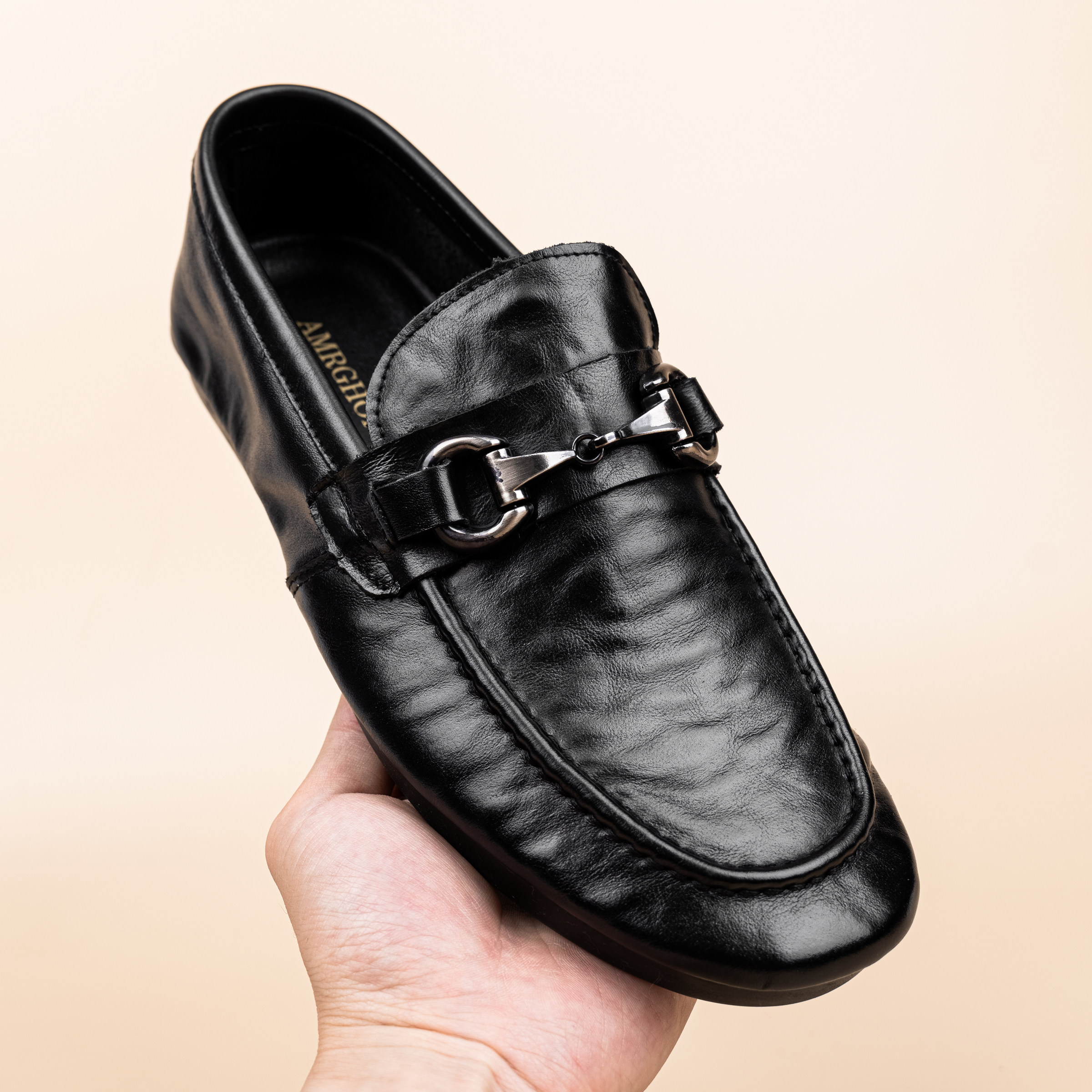 2026新款男款皮鞋夏季头层牛皮真皮男士商务休闲软底一脚蹬豆豆鞋