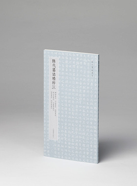 隋代墓志精粹三 解昭墓志 于斌墓志 衙闻墓志 钱大忍墓志 豆卢贤墓志 刘度墓志 周法尚墓志
