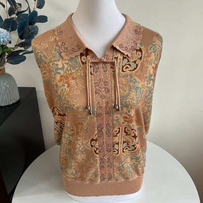 秋季薄款中老年妈妈装T恤