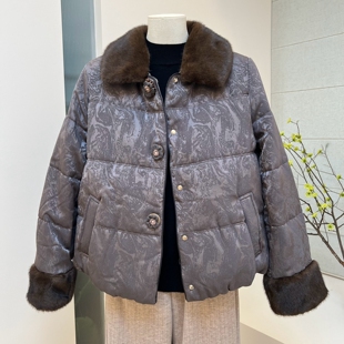 冬季棉服妈妈装加厚抗寒保暖外套中老年奶奶老人中式短款棉衣女装