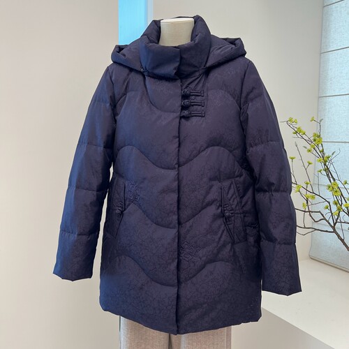 中式冬季中老年妈妈装羽绒服外套