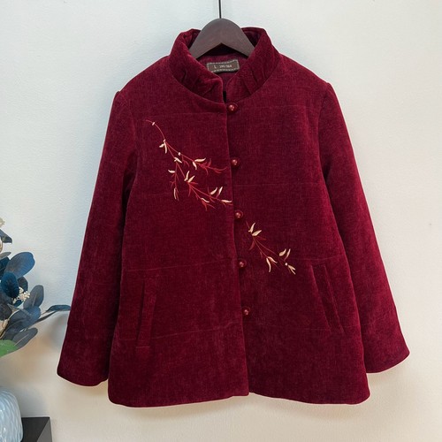 奶奶装冬季羽棉服加厚保暖外套