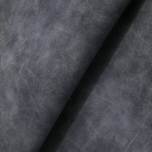 欧美羊巴皮仿棉绒底厚度0.8mm复古双色皮料沙发座椅软包PU革DIY