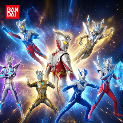 正版万代超可动奥特曼手办