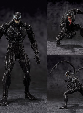 新SHF毒液3手办最后一舞玩具超可动埃迪毒液马致命守护周边儿童