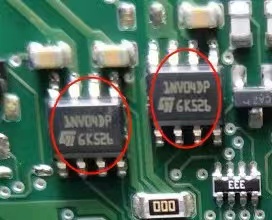 1NV04DP 适用现代车系挂挡电磁阀不工作易损八脚芯片全新现货