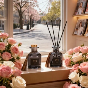 香薰四季留香室内无火香氛持久扩香酒店房间香芬精油卧室清香摆件