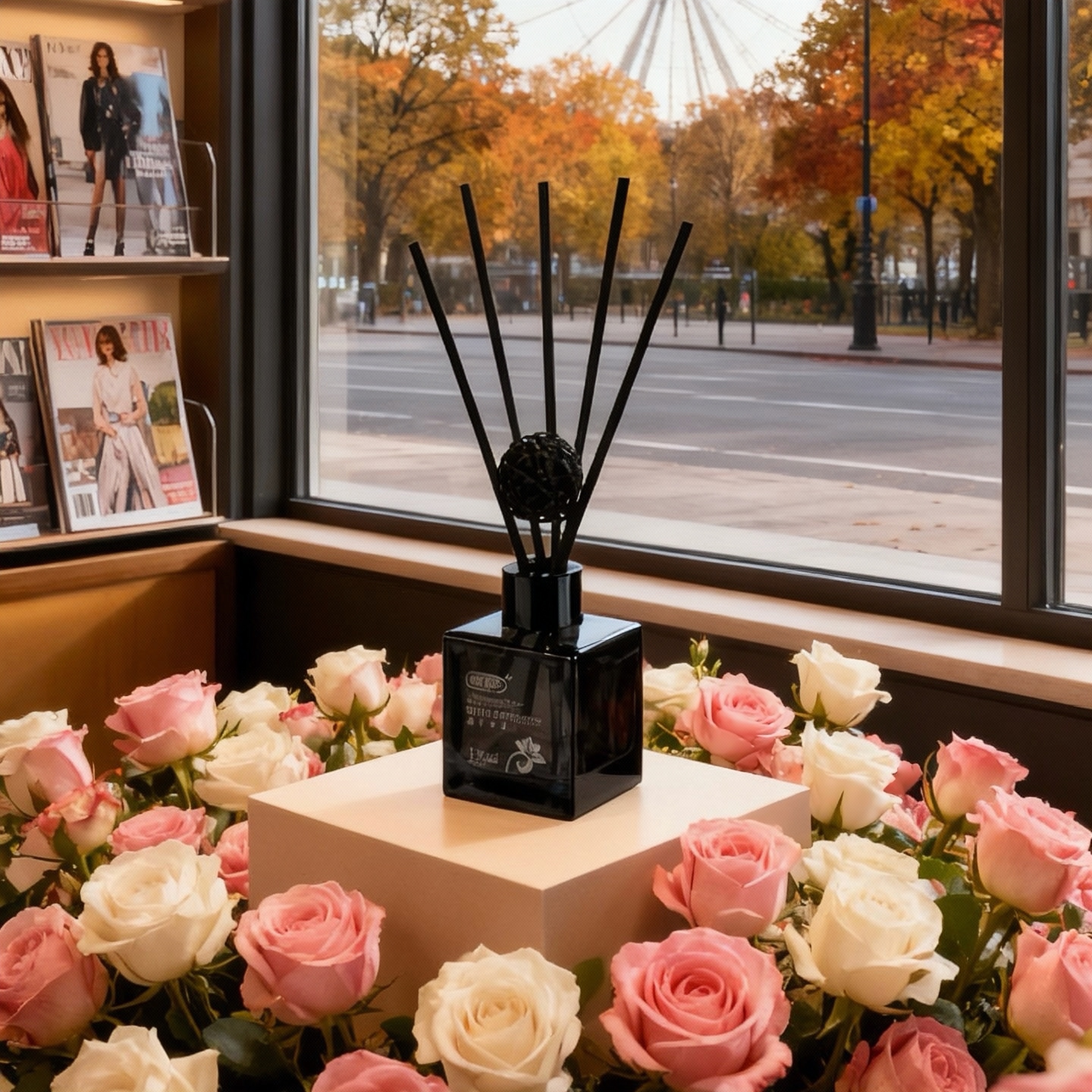 白茶无火香薰持久留香家用客厅酒店香氛小摆件香水卧室女伴手礼物