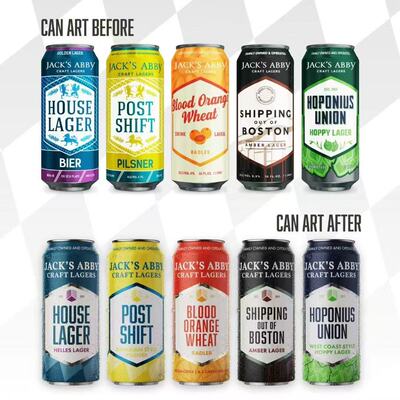 杰克艾比下班皮尔森招牌清亮拉格美国进口精酿啤酒