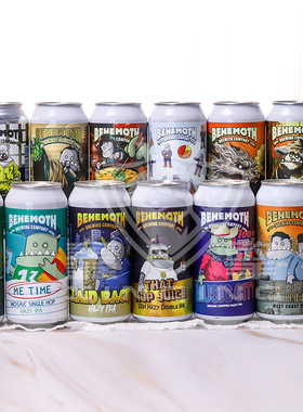 新西兰进口比萌巨兽浑浊IPA精酿啤酒扯儿/说出我的名字/酒花火锅