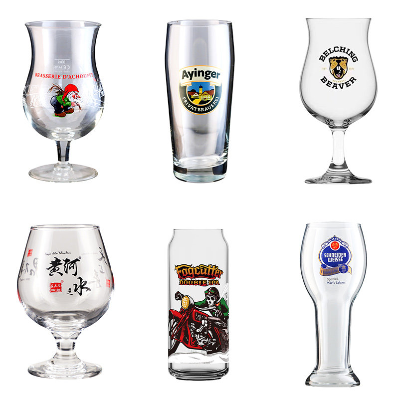 大牌高端玻璃啤酒杯精酿啤酒杯子 高脚酒杯