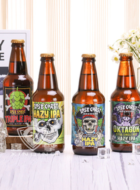 迷失海岸幽灵浑浊IPA啤酒迷雾快艇双倍僵尸四倍美国进口精酿