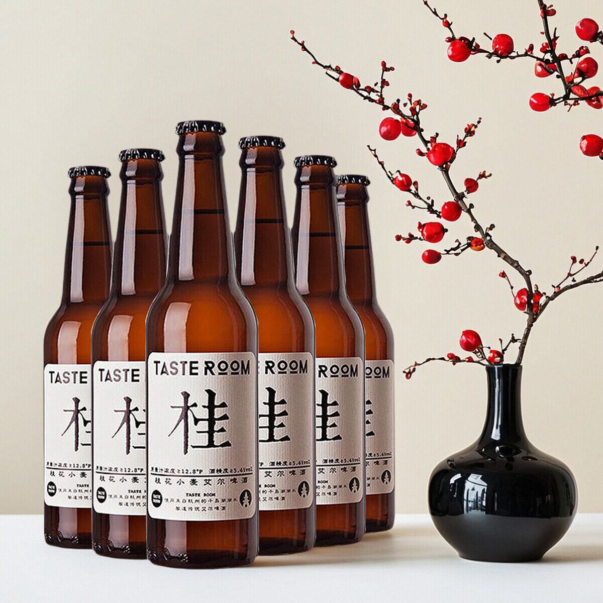 日期到2025年7月27日杭州桂花酒小麦啤酒国产精酿啤酒风味啤酒
