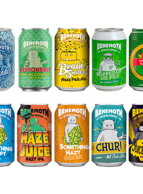 新西兰进口比萌巨兽浑浊IPA精酿啤酒扯儿/脑海里的微笑