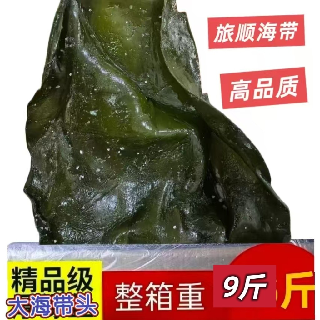 盐渍海带头大板头海带片火锅麻辣烫串串钵钵鸡卤菜食材批发商用图片
