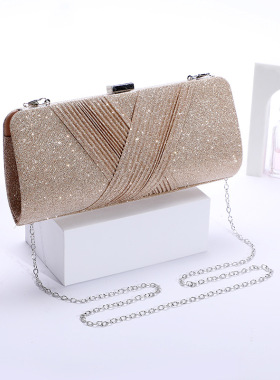 Clutches Womens Purse Evening Party Bag Gold Fashion Handbag