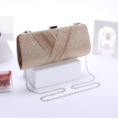 Clutches Womens Purse Evening Party Bag Gold Fashion Handbag