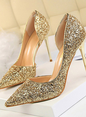 Women Pumps Sexy Wedding High Heels party evening Shoes