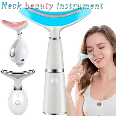 Neck and Face Vibration Skin Tighten Reduce Wrinkle Massager