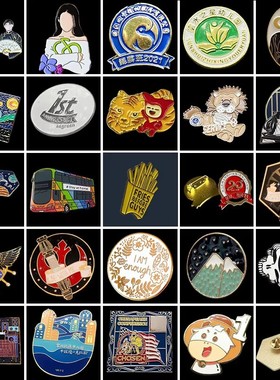 Badges Customize metal badge Brooches LOGO pin Gift Souvenir