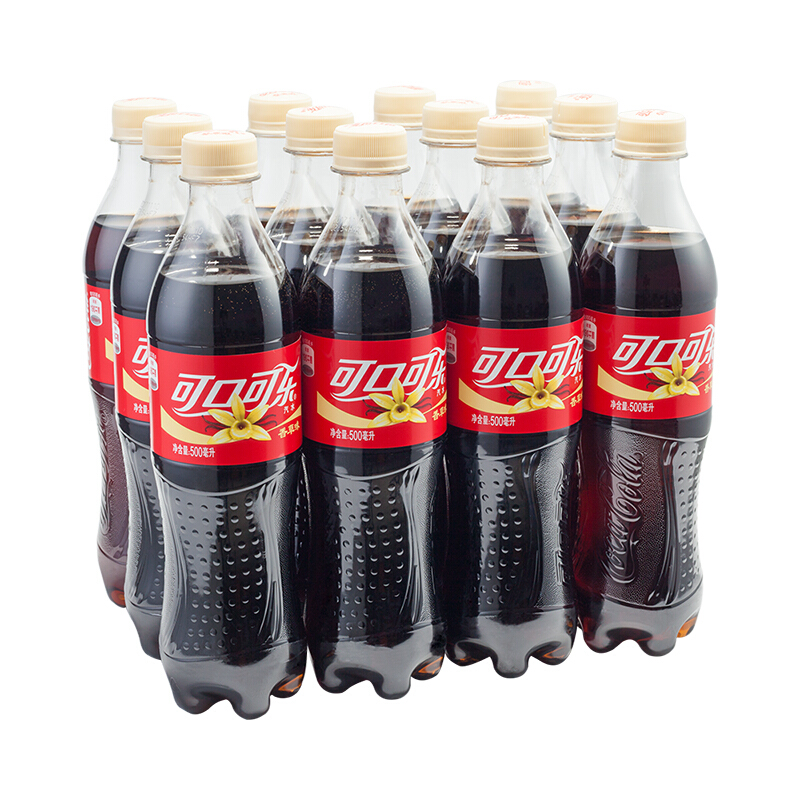 °üÓÊ ¿É¿Ú¿ÉÀÖ Ïã²Ýζ 500ml*12Æ¿ Coca-Cola ¿ÉÀÖÆûË® ̼ËáÒûÁÏ