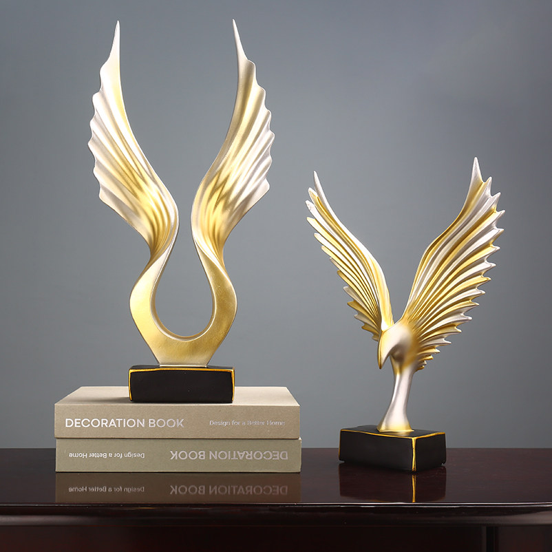 大鹏展翅摆件客厅玄关书房书柜电视柜办公室桌面高档装饰工艺品,家居饰品,装饰摆件,淘宝优惠券,粉丝福利购,淘宝优惠卷